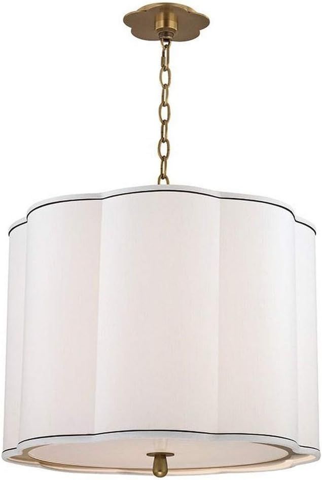 Hudson Valley Lighting 7920-AGB Sweeny - Four Light Pendant, Aged Brass Finish | Amazon (CA)