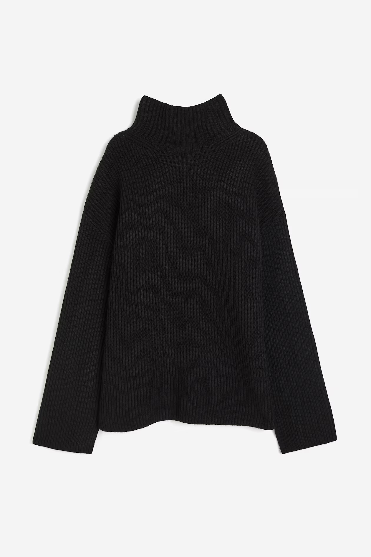 Rib-knit turtleneck jumper | H&M (UK, MY, IN, SG, PH, TW, HK)
