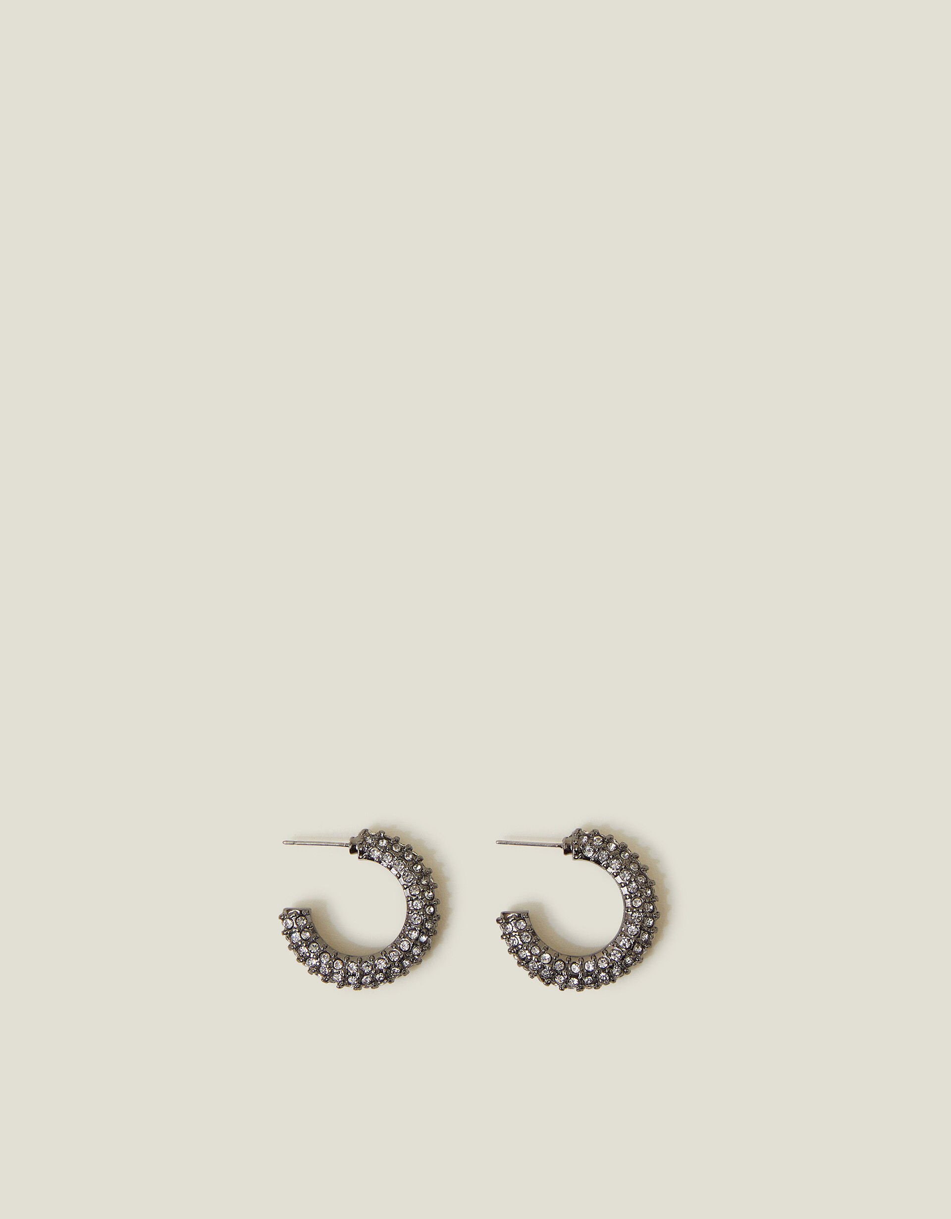 Pavé Chunky Hoop Earrings | Accessorize (Global)