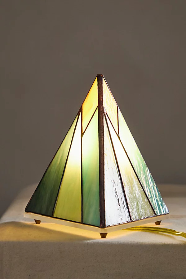 Stained Glass Pyramid Lamp | Free People (Global - UK&FR Excluded)