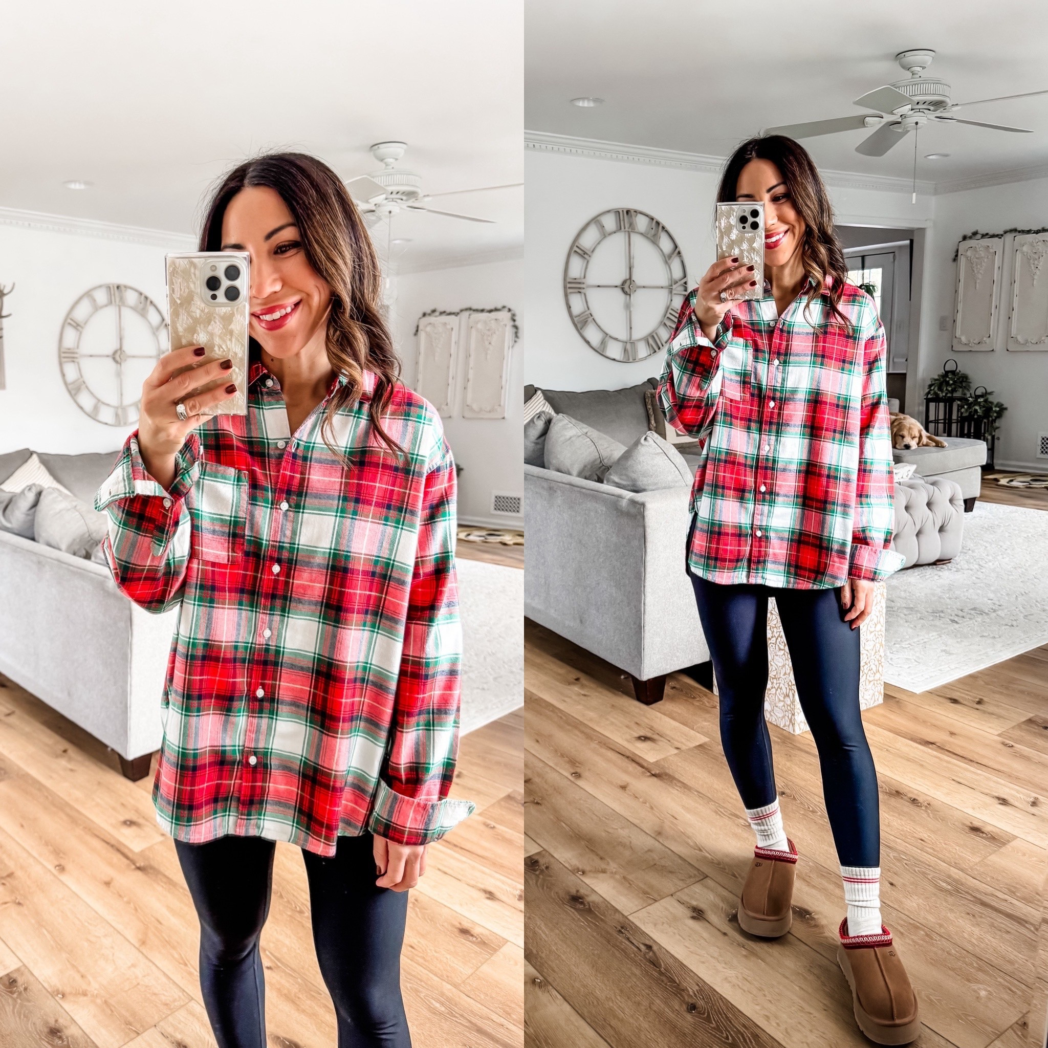 @aerie 
#AeriePartner
#AerieREAL
Aerie haul 
XS flannel shirt, small short leggings, 



#LTKFindsUnder50 #LTKHoliday #LTKSaleAlert