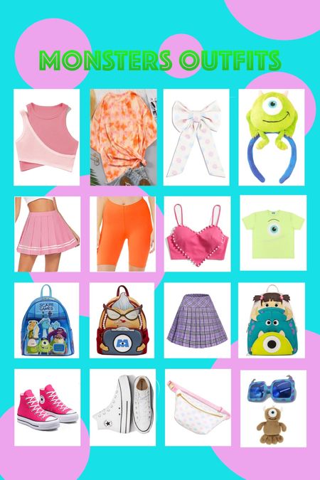 Monsters Inc outfits