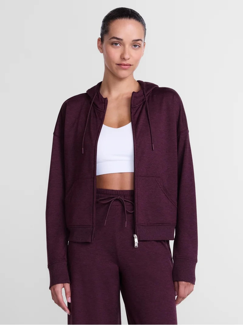 Athletic Works Women's and Women's Plus ButterCore Hoodie, Sizes XS-4X | Walmart (US)
