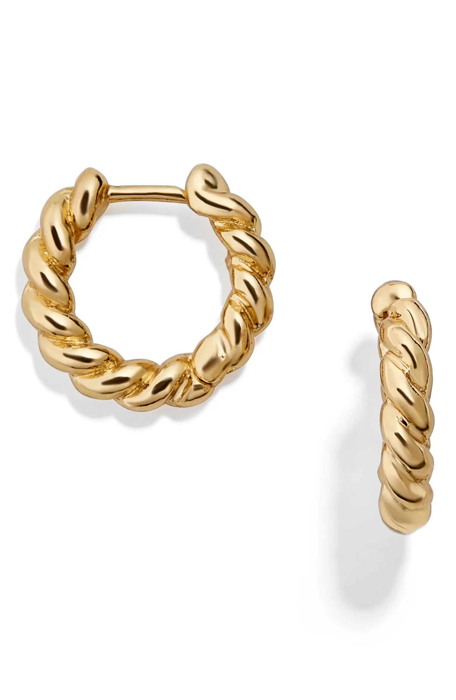 BaubleBar Petra Huggie Hoop Earrings | Nordstrom | Nordstrom