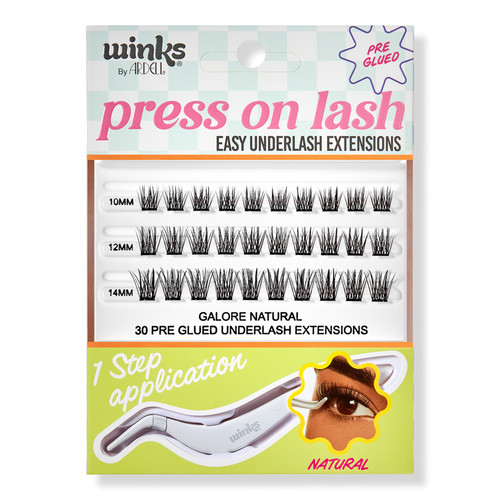 Winks Press On Pre-Glued Underlash Extensions | Ulta