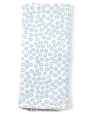 Coton Colors Iris Blue Pip Kitchen Towel - Blue | Macy's