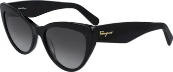 Salvatore Ferragamo 56mm Cat Eye Sunglasses | Nordstrom Rack