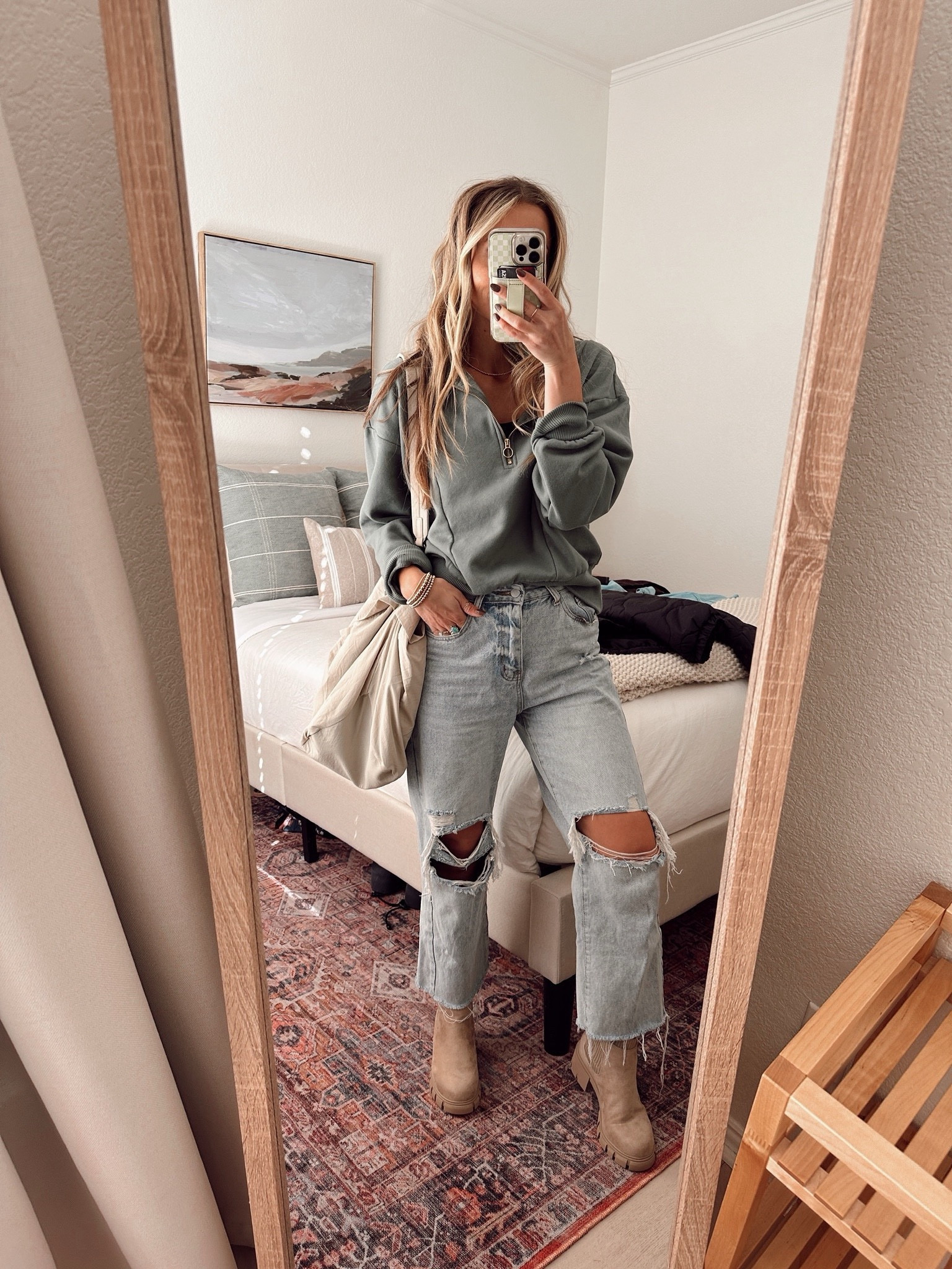 Target  jacket from last year.. 
Amazon Jeans I LOVE. Wearing small / my tts 
Amazon boots that pass the comfy test. 

#LTKFindsUnder50 #LTKSaleAlert #LTKStyleTip