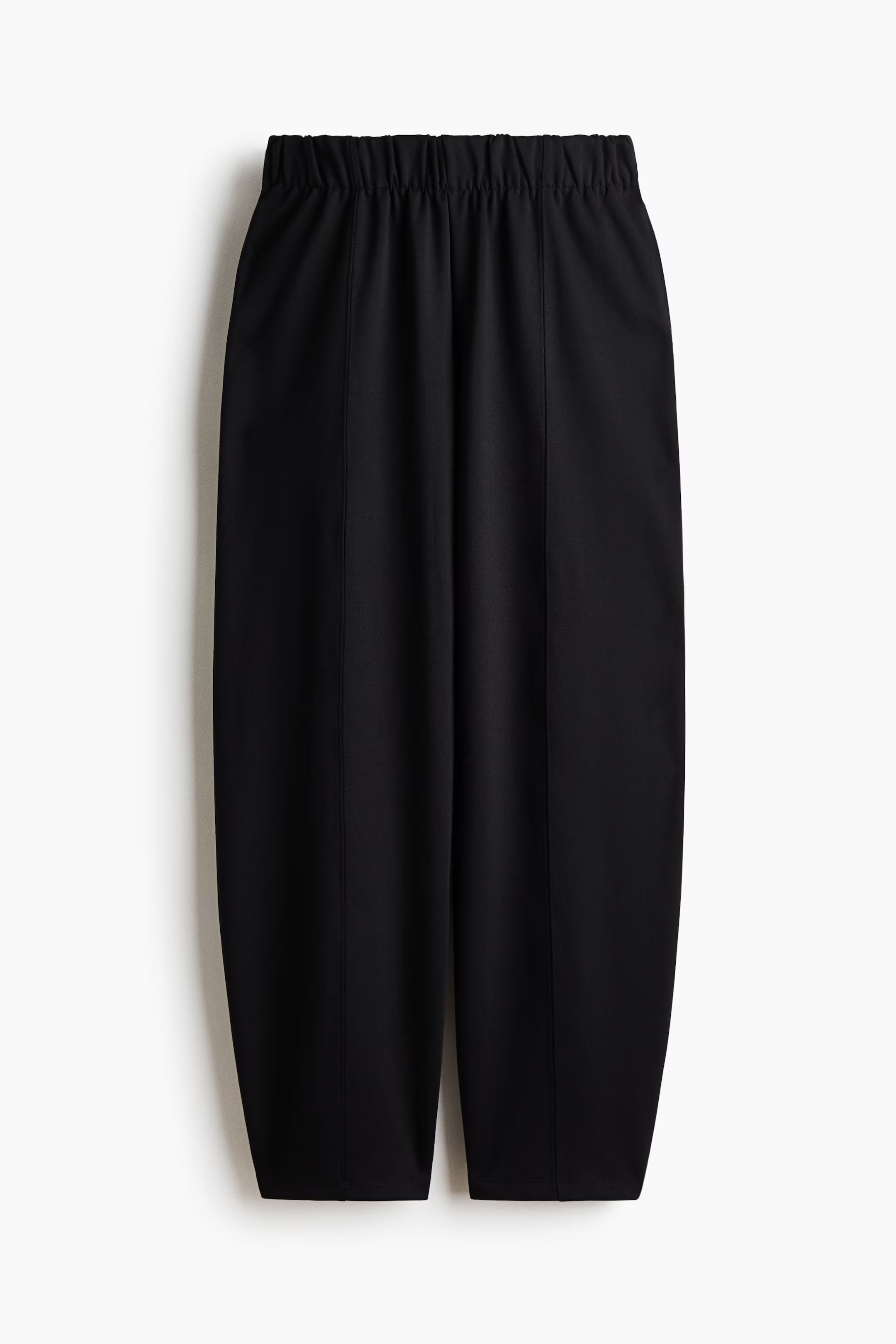 Barrel-leg Ponte di Roma trousers | H&M (UK, MY, IN, SG, PH, TW, HK)