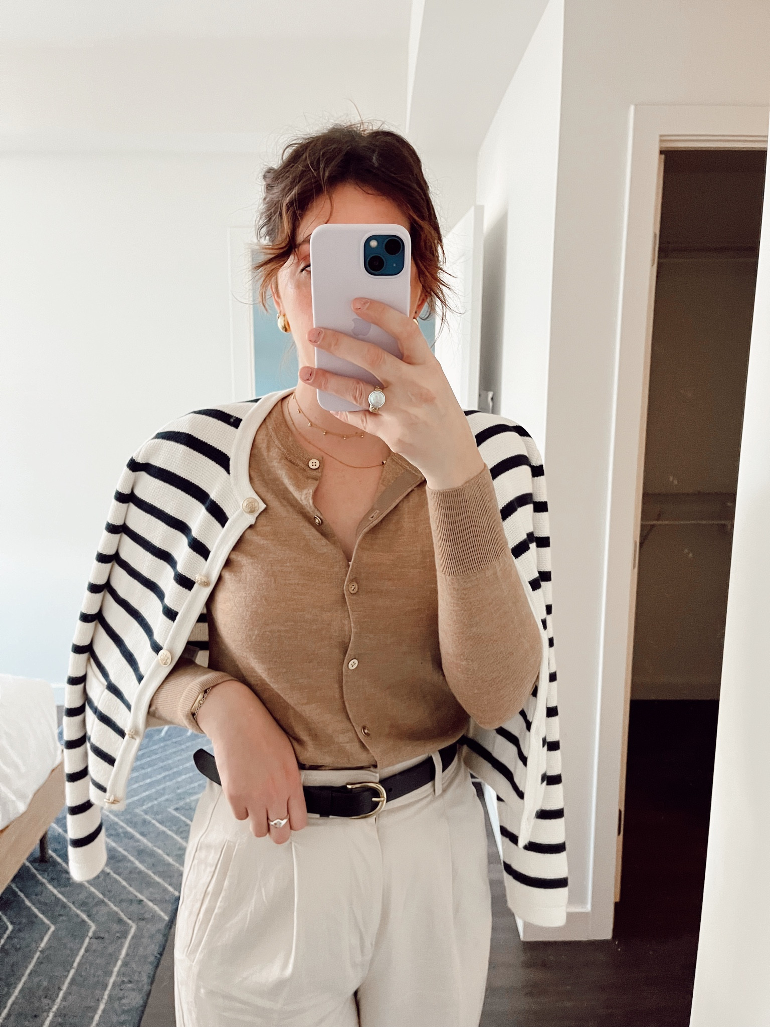 Remembering how to dress to go back to the office. Sweaters on sweaters is a vibe, right? 

#LTKworkwear #LTKSeasonal