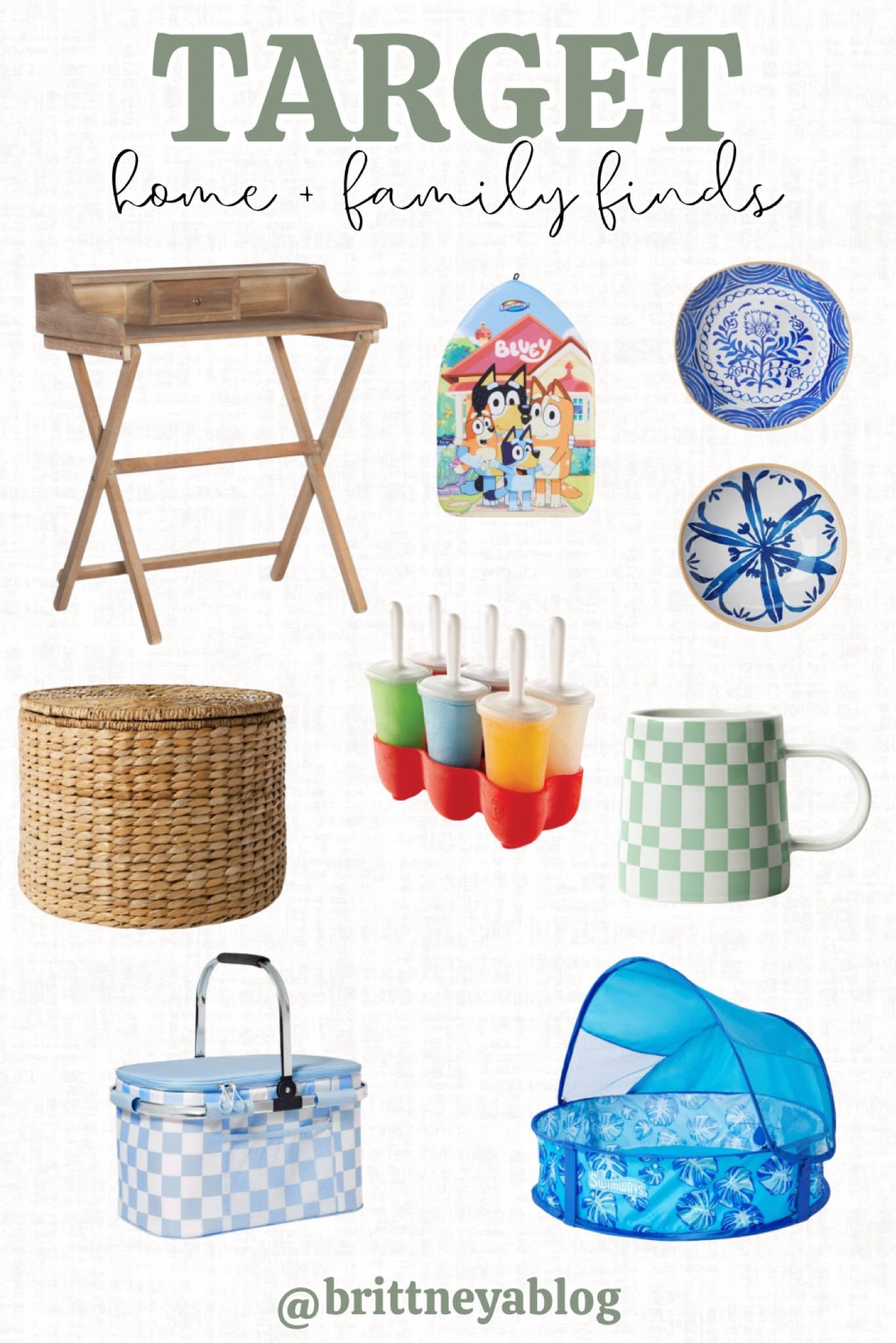 This weeks Target finds! 

affordable home finds / target finds / summer family fun / brittneyablog

#LTKFamily #LTKKids #LTKHome