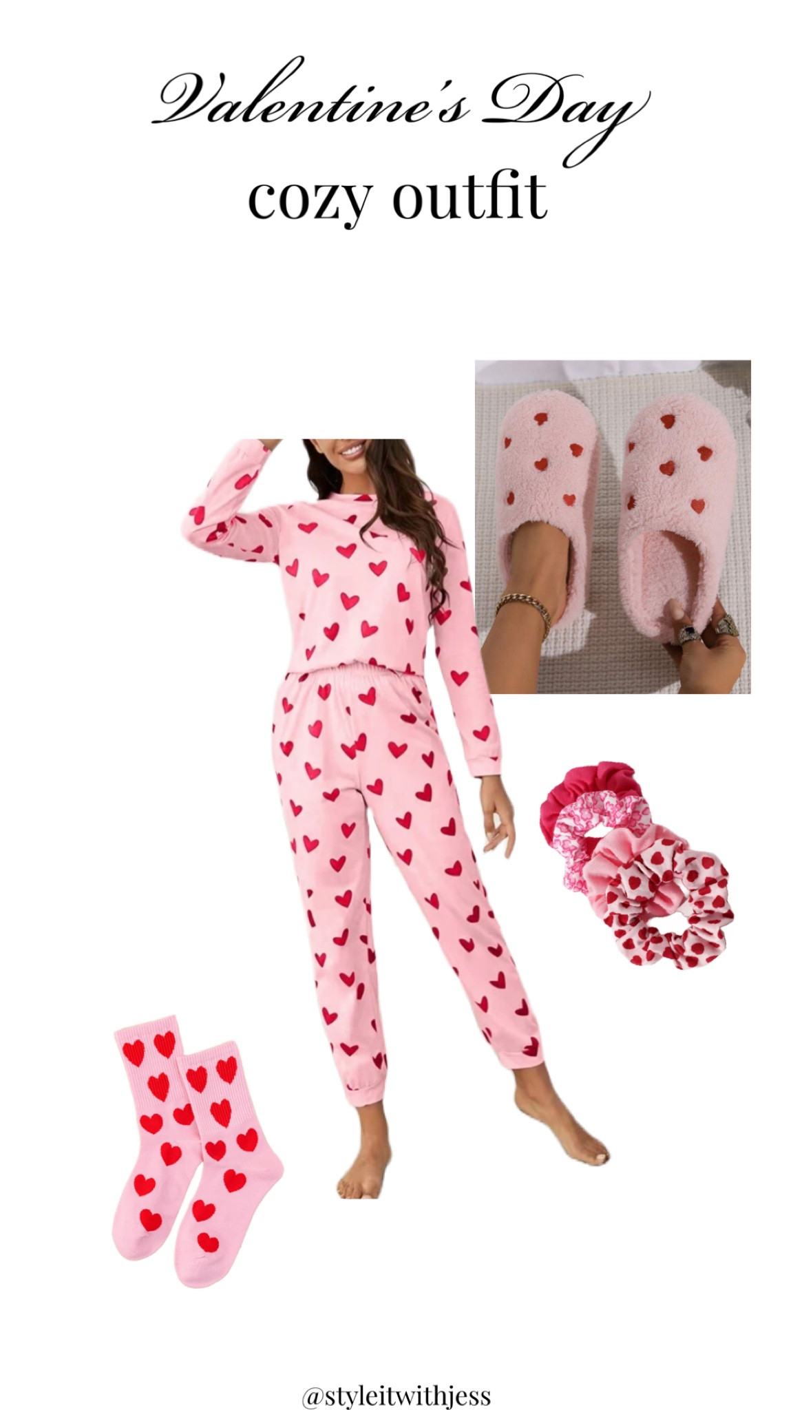 Valentine’s Day cozy outfit 💝🧸 

#LTKfindsunder50 #LTKstyletip #LTKfindsunder100