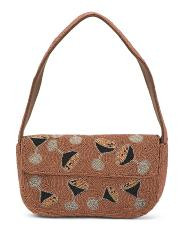 Beaded Espresso Martini Shoulder Bag | TJ Maxx