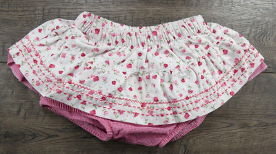 Baby Girl Clothes Vintage Carter's 6 Month Playful Pink Skirt w/Built in Bloomer  | eBay | eBay US