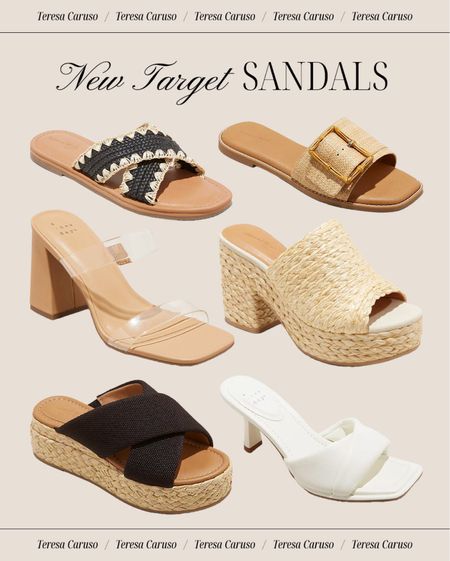 New Target sandals! 

#LTKshoecrush #LTKunder50 #LTKunder100