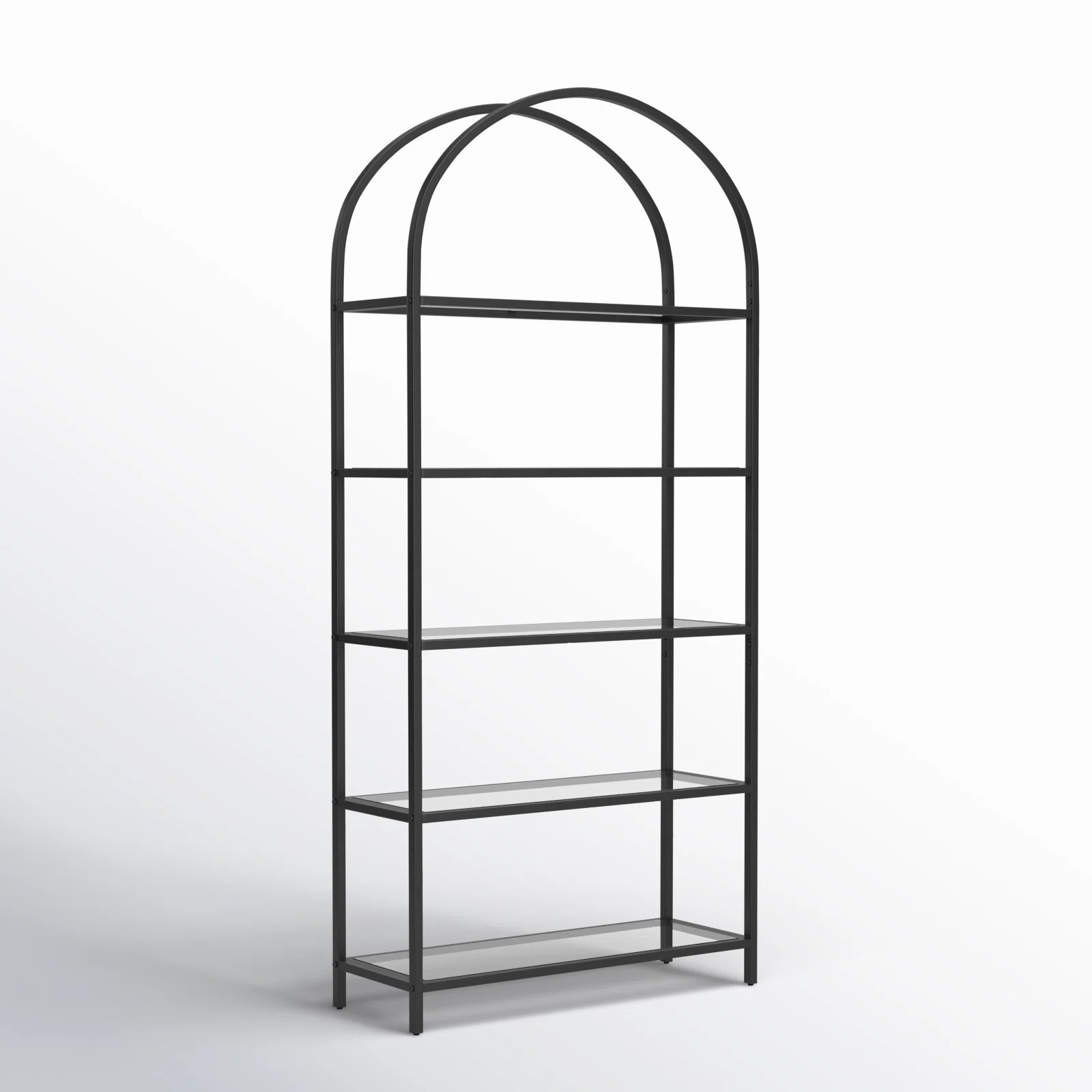 Adrianne 72.2'' H x 32.7'' W Etagere Bookcase | Wayfair North America