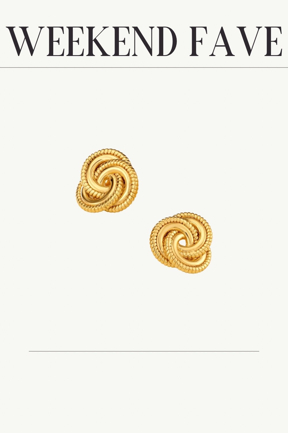 Chic gold knot earrings✨

#LTKHome #LTKFindsUnder100 #LTKStyleTip
