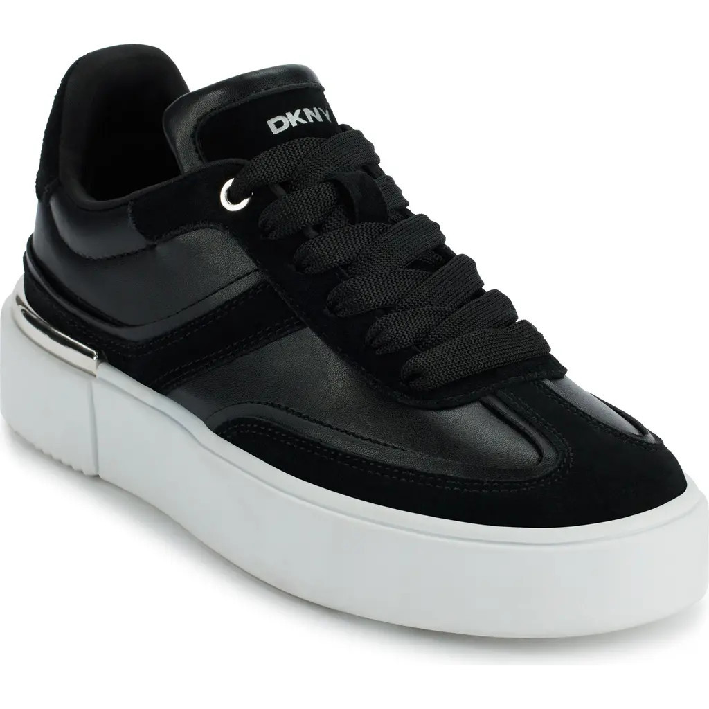 DKNY Bethan Platform Sneaker in Black - Black at Nordstrom, Size 9.5 | Nordstrom