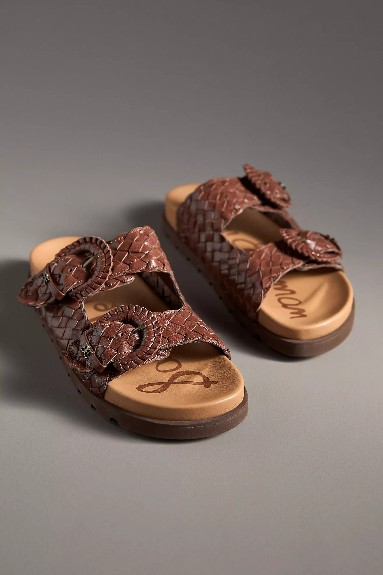 Sam Edelman Tiffanie Buckle Slide Sandals | Anthropologie (US)