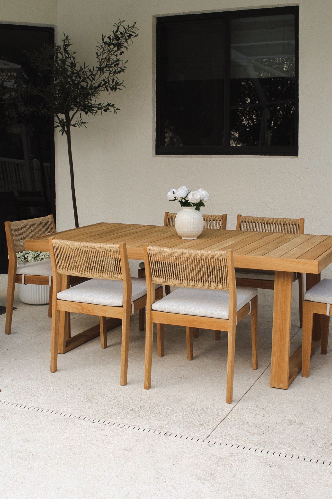Castlery Outdoor must-haves! Rio Outdoor Teak Build-Your-Own Dining Set
63’’ 6 chairs set

long-lasting teak wood
#castlery #athomewithcastlery #castleryus 

Patio season, outdoor furniture, home decor.

#LTKSeasonal #LTKHome #LTKSaleAlert