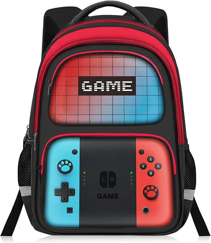 Kids Backpack For Boys，Gamer Boys Backpack For Children Teens Elementary Middle School, Boys Ba... | Amazon (US)