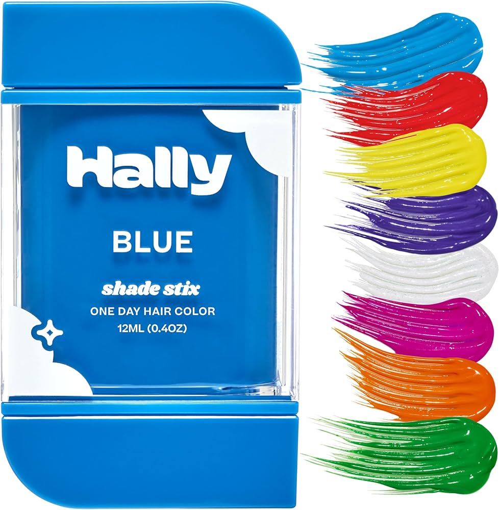 HALLY Shade Stix | Temporary Hair Color for Kids & Adults | Ditch Messy Hair Spray Paint, Chalk, ... | Amazon (US)