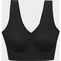 EBY Women's Black Bralette, Seamless | Size: XL DD | EBY (US)