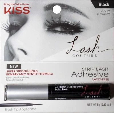 KISS Lash Couture Strip Lash adhesive- Black | Walmart (US)