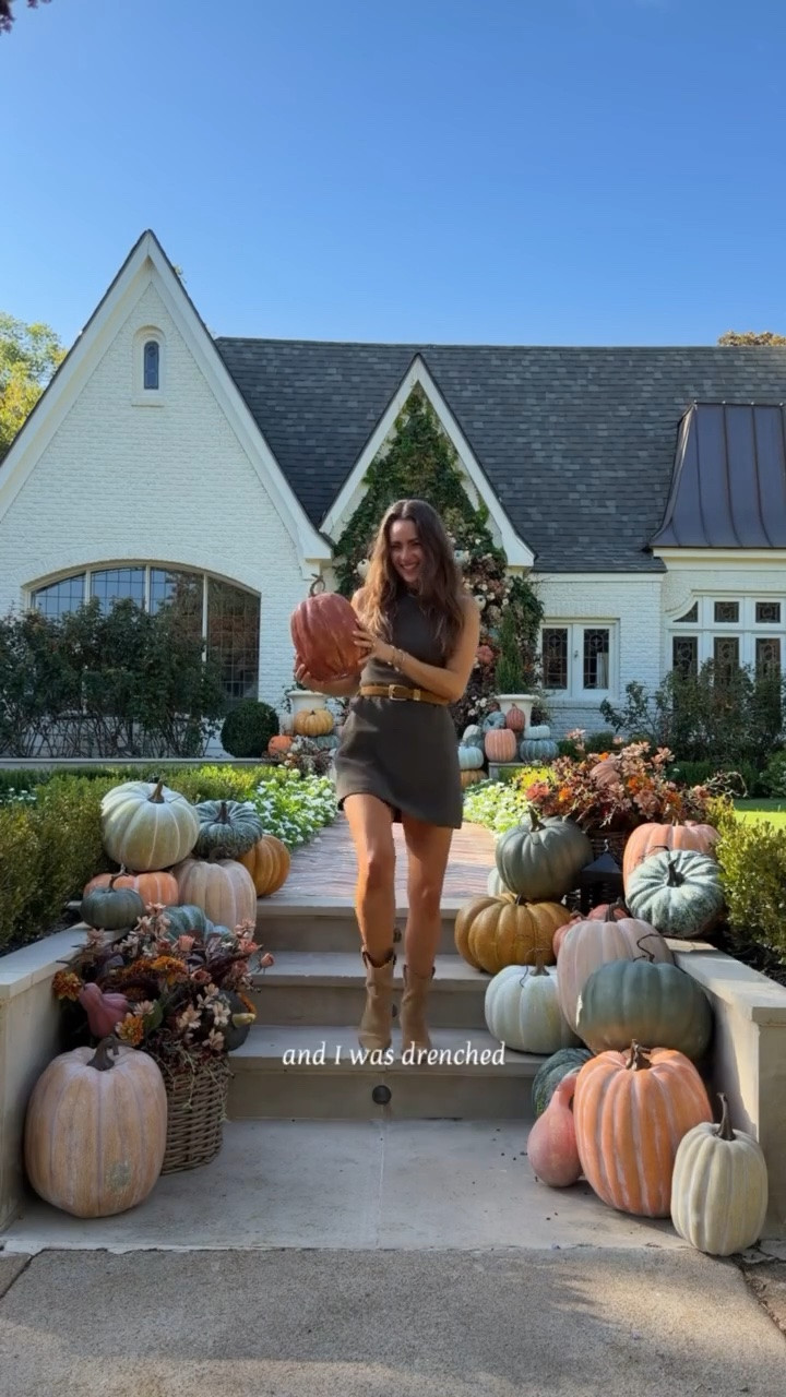 PUMPKIN PORCH REVEAL!! 🍂🤎
@Pottery Barn

#LTKHome #LTKSeasonal #LTKvlog