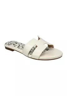 Crown & Ivy™ Society Social x Crown & Ivy™ The Society Slide Sandals | Belk