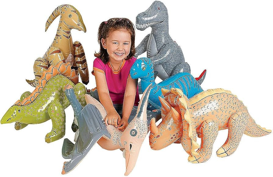 Fun Express Large Inflatable Dinosaurs Dinosaur Party Decorations - VBS Vacation Bible School Sup... | Amazon (US)