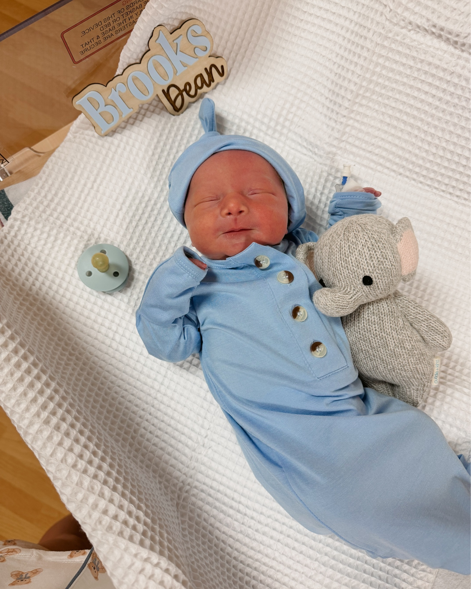 Our sweet Brooks Dean is here 🤍

Born at 35 weeks due to preeclampsia, 6 lbs 9 oz, and already the strongest little fighter.

His birth story was intense. Scary at moments. Not at all what I had pictured.
A day in the NICU that no mama ever prepares for.

But also… full of strength, faith, and so much love.

We are so incredibly thankful to be safe, healthy, and soaking in every moment with our baby boy.

Just like that… we’re a family of five.

And his middle name, Dean, is extra special—my dad’s middle name, now a part of him forever 🤍

God is so, so good.


#LTKBump #LTKBaby #LTKmomlife