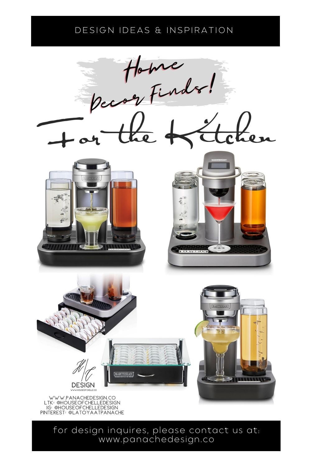 Entertainment season is approaching. If you would like to update your bar area, consider these essentials:

Bartesian, Bartesian cocktail machine, Bartesian pod holder, Bartesian storage drawer, Bartesian drink pods, Bartesian mixer drink pods, cocktail machine, holiday party, thanksgiving dinner, dinner party, dinner, family dinner, modern kitchen, home decor, modern decor, modern home, modern home decor, home decor Amazon, amazon home decor, amazon home, amazon kitchen, home bar, amazon bar area, home decor or a budget, home decor bar, bar design inspo, Black Friday, Cyber Monday, Gift Guide, Thanksgiving,

#LTKStyleTip #LTKGiftGuide #LTKHome