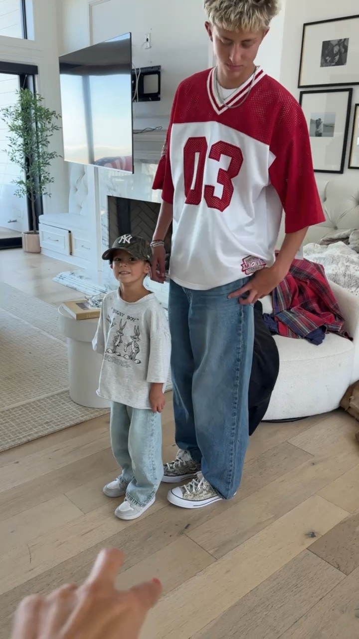 Boys & teen boys / men’s jeans on major sale! Perfect time to grab for back to school! Both wearing ultra wide jeans 

#abercrombiesale Abercrombie jeans, teen boy school clothes, little boy school clothes, Abercrombie sale #ltkbacktoschool 

#LTKMens #LTKKids #LTKSaleAlert