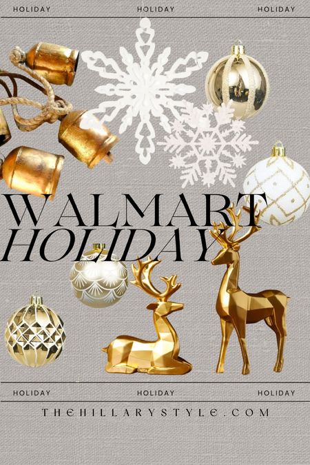 White and gold during the holidays signifies class, beauty and elegance. 
Walmart has mastered that this year with their beautiful decor!
⁣
 #IYWYK⁣
 #walmartpartner ⁣
 #walmartfinds⁣
 @walmart⁣
 @shop.ltk⁣
 #liketkit⁣
Gift Guide⁣
Holiday Inspo

#LTKstyletip #LTKSeasonal #LTKGiftGuide
