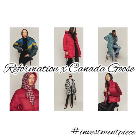 Cozy coats- the chicest down that both lets you be chic in winter and is sustainably made- #canadagoose x @reformation #investmentpiece 

#LTKFind #LTKstyletip #LTKSeasonal