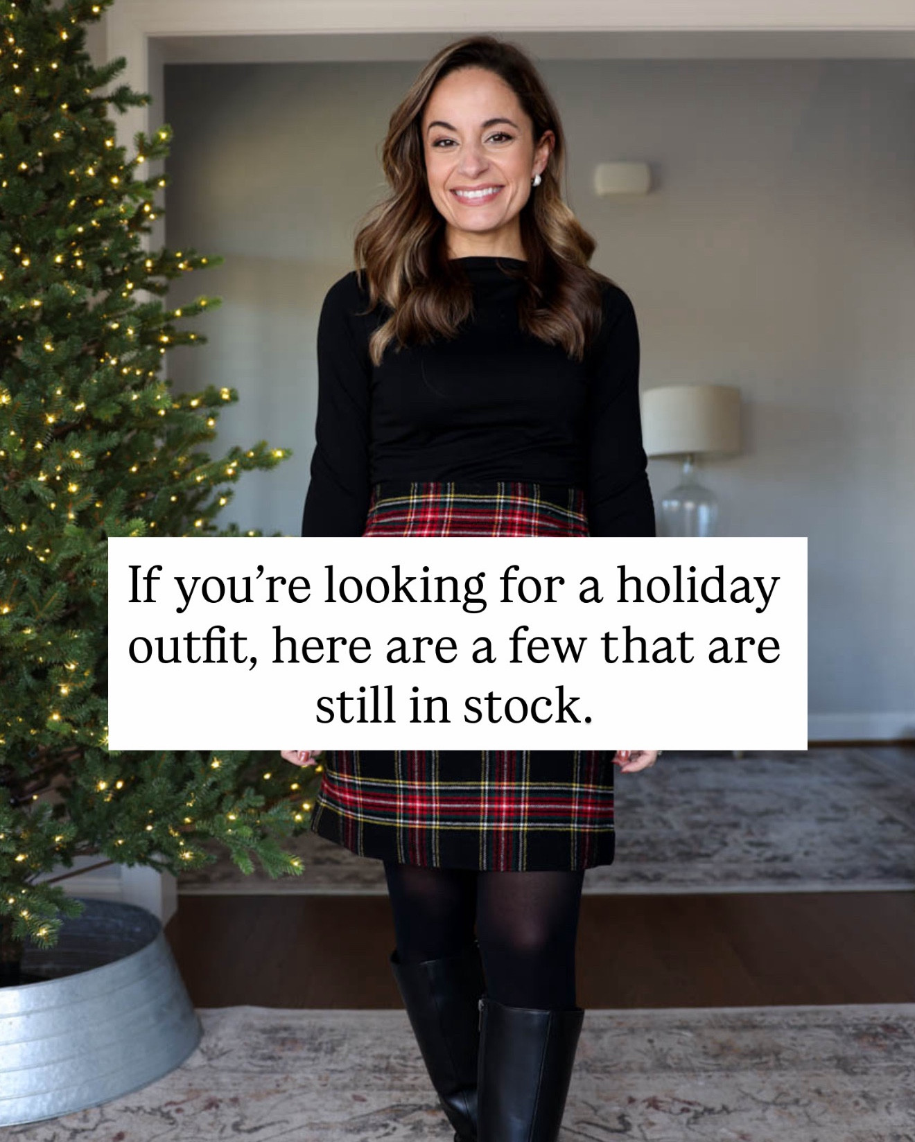 The sales wiped out inventory for most of my holiday party outfits but if you’re still looking for one, here are a few that are still in stock! 

Tartan skirt (J.Crew Factory): 00 
Top: xxs - my exact top is from old navy, but sold out. I found a similar one at BR Factory 
Tights (Sheertex): xxs 
Boots (Duo): runs 1/2 size small 

Velvet Dress (Amazon): small (runs a little large on me and is low cut. I pinned the chest) 
Heels (Sam Edelman): tts 

Tulle top (LOFT): petite xxs 
Velvet pants (LOFT): petite 00 

Satin skirt (Kohl’s): petite xs (runs a little large at the waist) 
Sequin sweater (Old Navy): petite xs 

Metallic Dress (J.Crew): xxs 

(Holiday outfits, petite fashion, holiday party dresses)

#LTKPetite #LTKHoliday