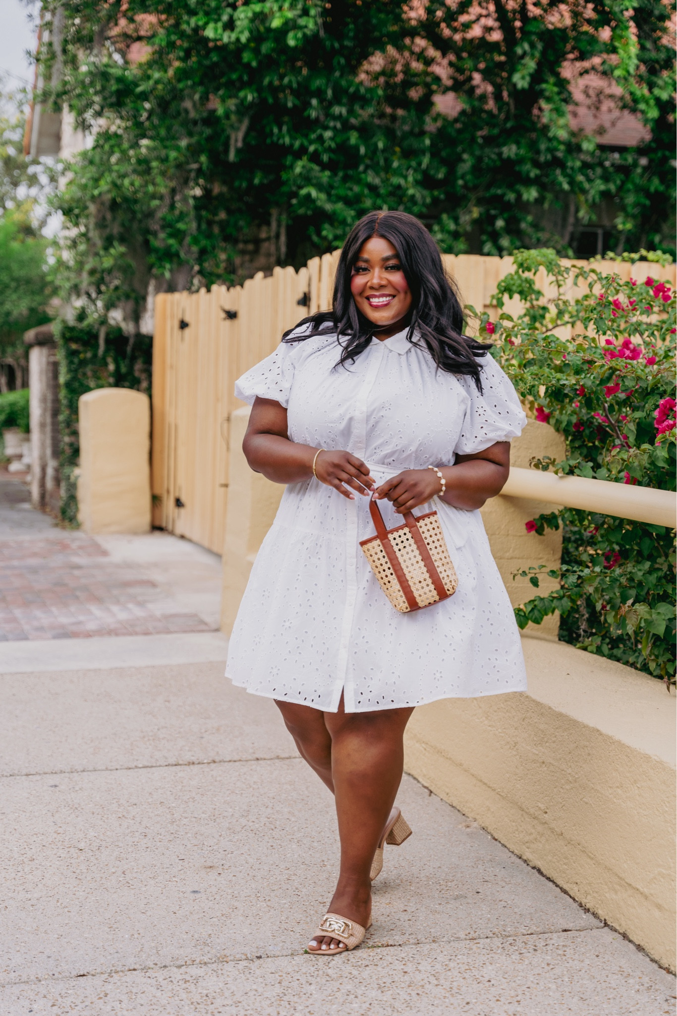 This dress on a sunny spring day 🤩✨

plus size fashion, white dress, spring mini dress, hand bag, sandals, steve madden, curvy, vacation

#LTKplussize #LTKstyletip #LTKSeasonal
