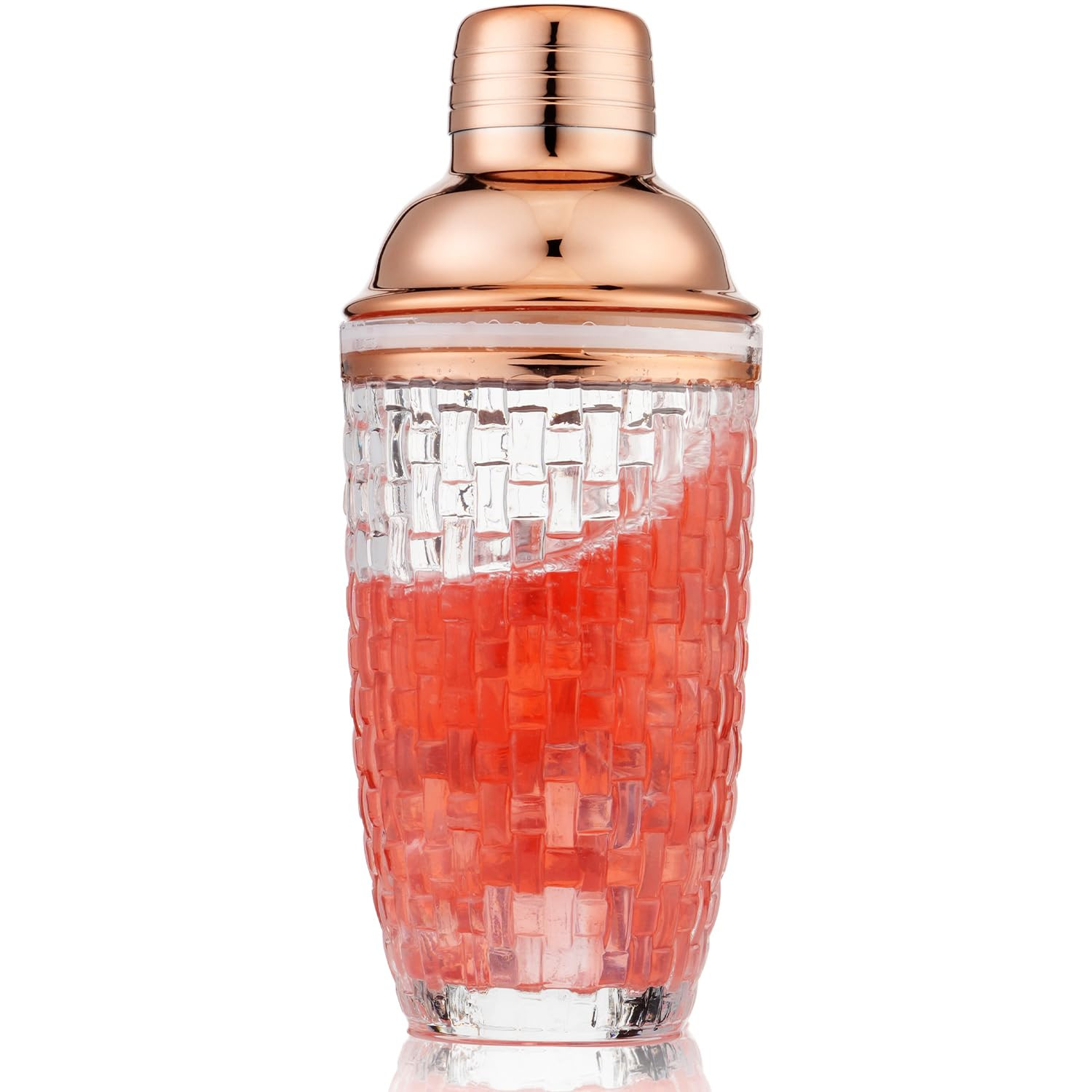 Glass Cocktail Shaker Set - Drink Shakers Cocktail and Cocktail Shakers, Glass Shaker Bottle for ... | Amazon (US)