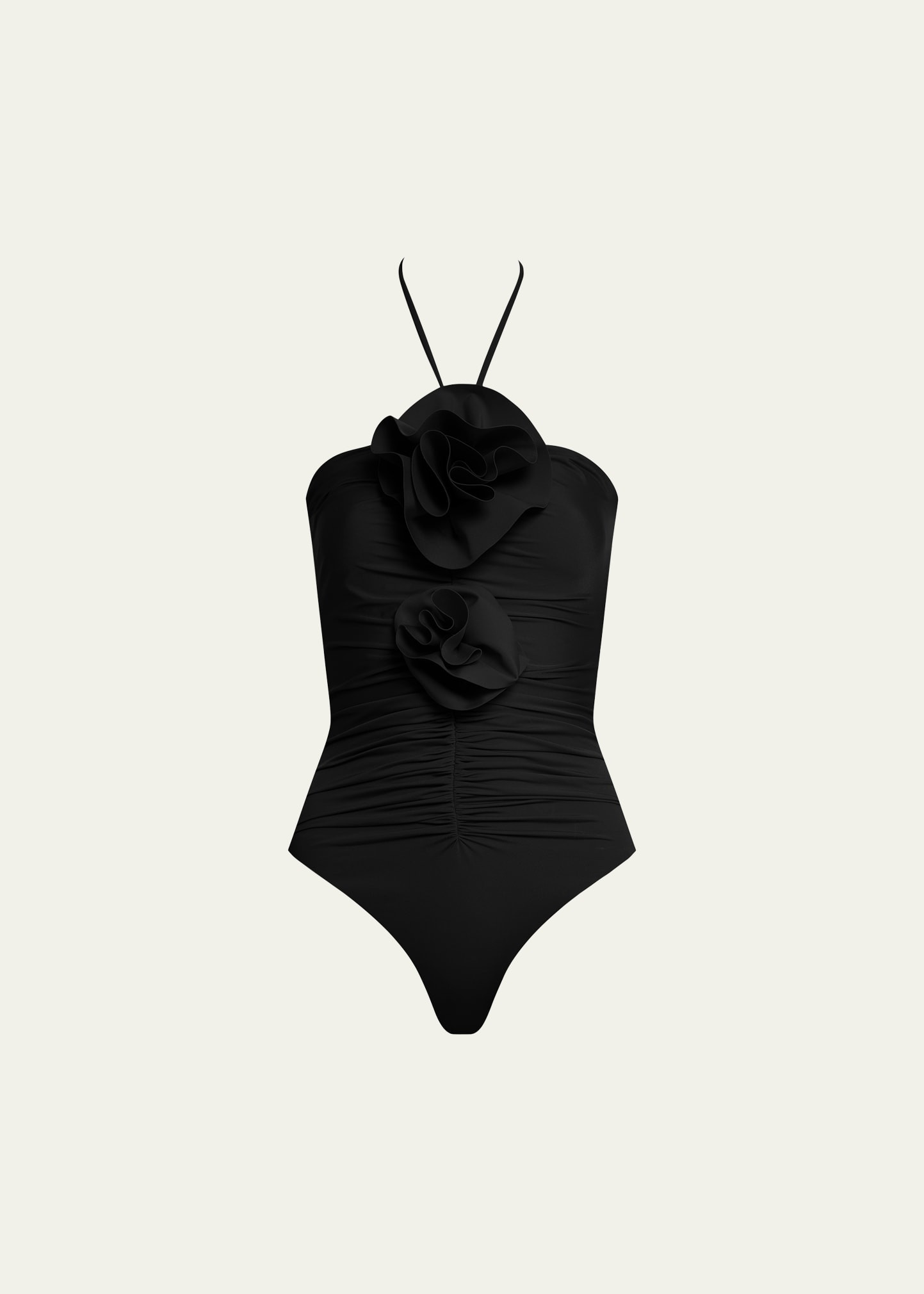 MAYGEL CORONEL Solana Halter One-Piece Swimsuit | Bergdorf Goodman