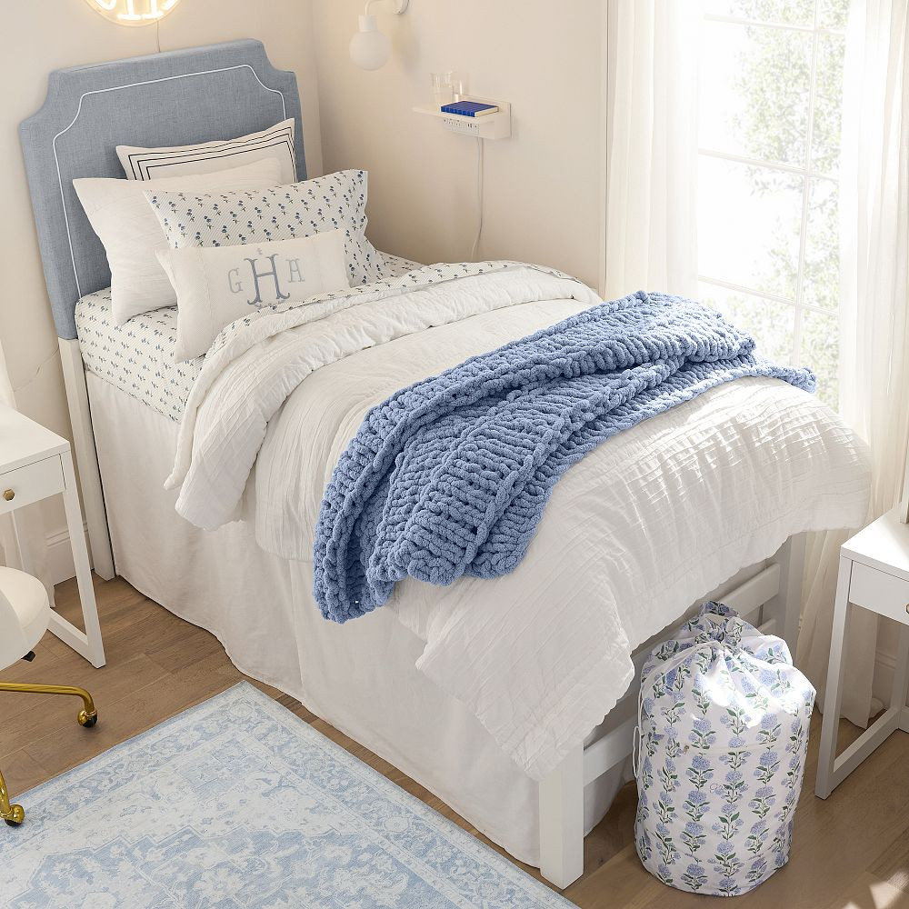 Vaulted Twin XL Bedskirt | Pottery Barn Teen