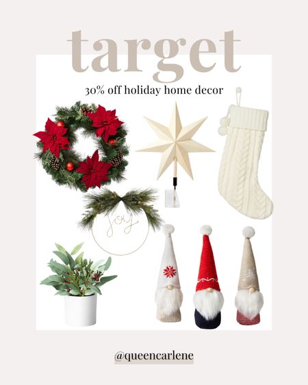 Target Holiday Home Decor: 30% off


//target finds, target holiday, target finds, holiday decor, Christmas decor, deal alert, under 50

#LTKhome #LTKsalealert #LTKHoliday