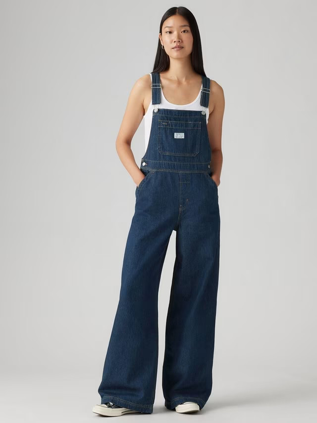 Levi'sXL Denim Dungarees, Square Circle | John Lewis (UK)