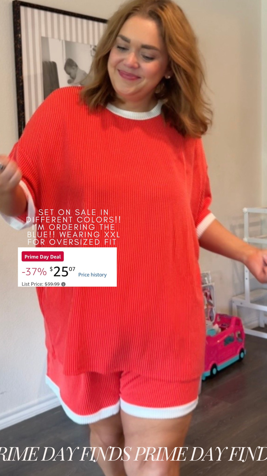 Amazon set on sale! Wearing xxl for oversized fit

#LTKSaleAlert