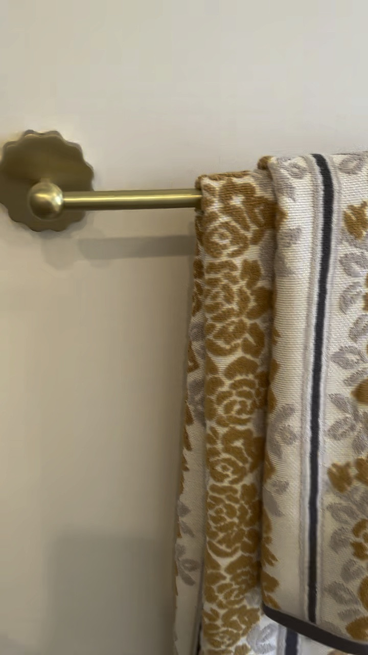 I finally replaced my bath towels too! These ones from Walmart look so expensive but they have the Walmart price tag! My matching towel racks are from Anthro and I love them! They come in several different colors, depending on how you style your home! 

#LTKStyleTip #LTKFindsUnder100 #LTKHome