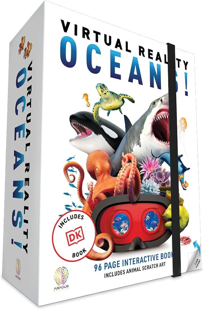 Abacus Brands Virtual Reality Oceans! Gift Box - Illustrated Interactive VR Book and STEM Learnin... | Amazon (US)