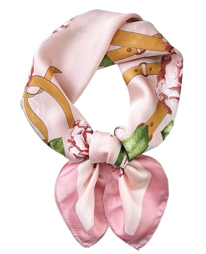 Hioyiwse Satin Bandanas Head Scarf For Women Hair Scarves Accessories Lightweight Fashion Wrap Neck Silk Sleeping Headscarf A5 | Amazon (US)