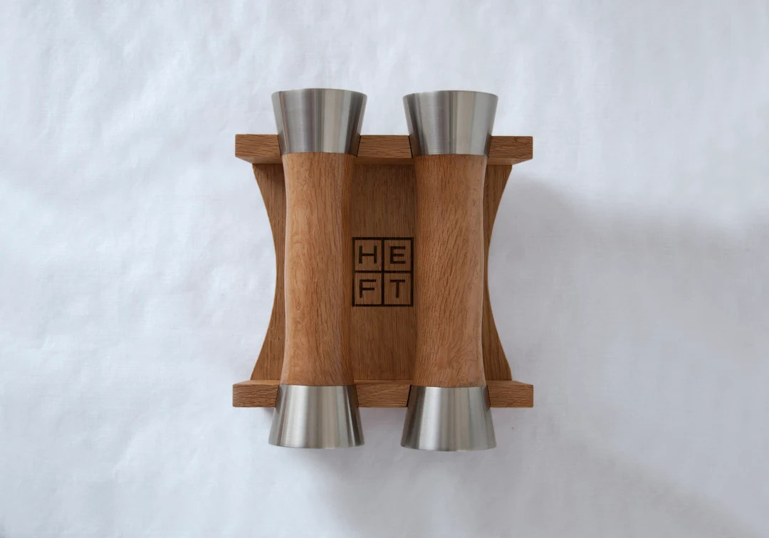 Beautiful Handcrafted Luxury Dumbbells -- 3LB Pair of TORCH Free Weights by HEFT -- Fitness Eleva... | Etsy (US)