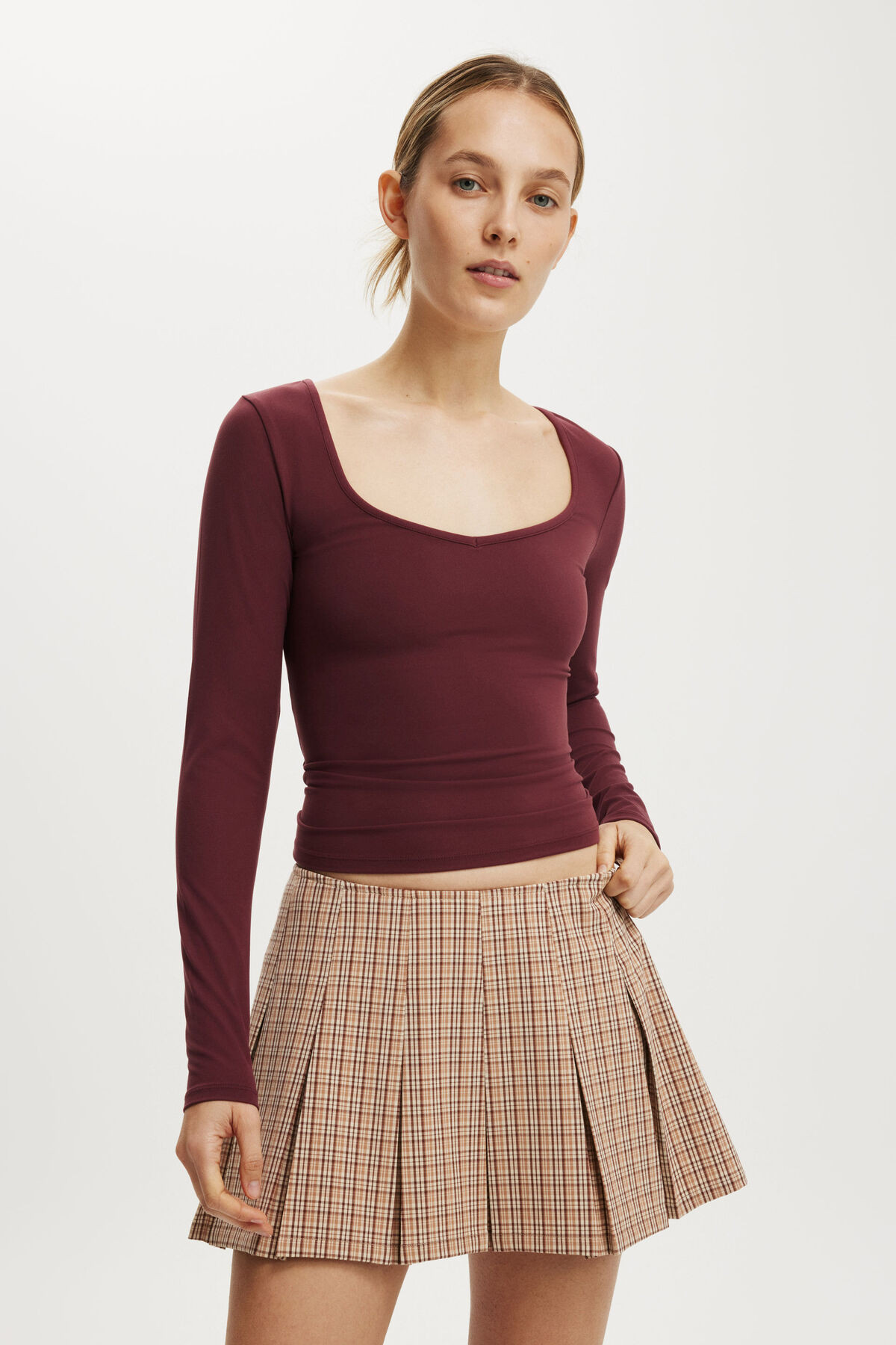 Mae Pleated Mini Skirt | Cotton On (ANZ)