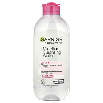 Garnier, SkinActive, Micellar Cleansing Water, All-In-1 , 13.5 fl oz (400 ml) | iHerb